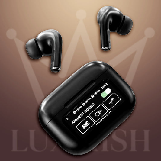 Imported A9 Pro LCD Touch Screen Earbuds